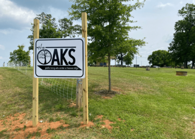 Custom map and sign design at Hoover Ridge Park (Madison, VA).