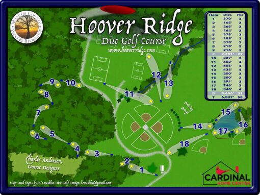 Hoover Ridge Disc Golf Course